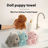 Handtuch – Chenille Cartoon Hundedesign – Küche & Bad