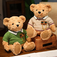 Teddybär Plüschspielzeug – Vintage Plüsch – 25cm Sitzend