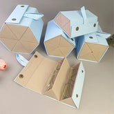 Faltbarer Brillenorganizer – PU Leder – Multi-Steckplätze