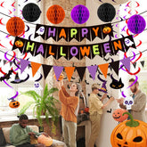 Halloween Deko – Papier – Indoor Party Girlande
