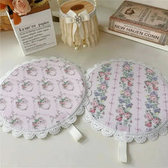 Retro Rosenuntersetzer – Spitze, Luxus, Wasserfest, Umweltfreundlich