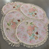 Kinderzimmer Teppich – Süsses Oval Design 840x600mm