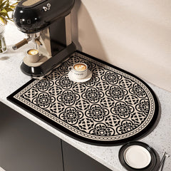 Kaffeematte – Diatom Mud Design – 30x40cm bis 50x80cm