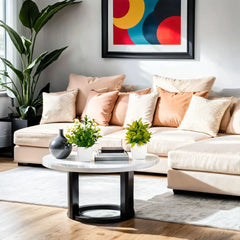 Künstliche Pflanze – Blatt Design – 18cm Tischdekoration