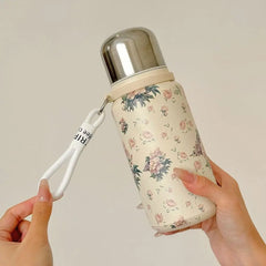 Edelstahl Trinkflasche – Isoliertes Schlankes Design – 19x8 cm / 22x8 cm