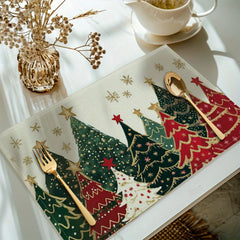 Weihnachtstischdecke – Polyester – 30x40cm Set