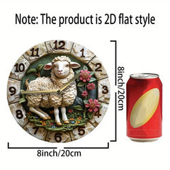 Holzwanduhr – Modern Stil – 30x30CM