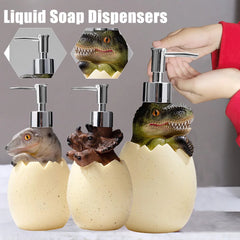 Dinosaurier Seifenspender – ABS Emaille – Ideal für Badezimmer