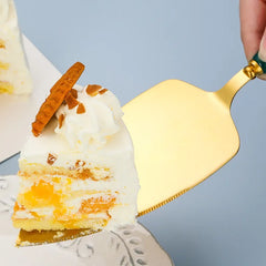 Edelstahl Kuchenschaufel – Keramikgriff, Luxuriöses Design