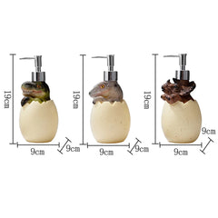 Dinosaurier Seifenspender – ABS Emaille – Ideal für Badezimmer