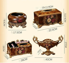 Resin Taschentuchbox – Modernes Design – 25x10x16 cm