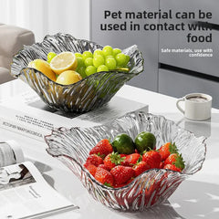 Fruchtschale – Transparentes PET – Vielseitig & Stilvoll