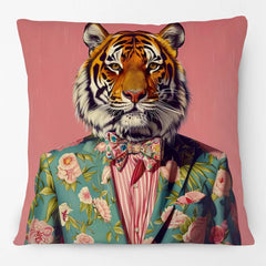 Tierportrait Kissenbezug – Weicher Stoff – Wohnzimmer