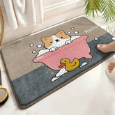 Badezimmer Teppich – Imitat Kaschmir – 60x90CM