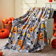 Halloween Fleece Decke – Korallen Fleece – 100x70cm