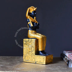 Resin Pharao Statue – Antik Imitation – 26.5x11.5x7cm