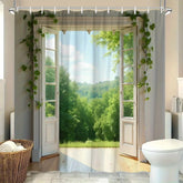 Duschvorhang Wasserdicht – Verzauberter Wald – Verschiedene Grössen
