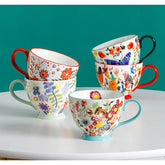 Teetasse – Porzellan – 450ml Handbemalt