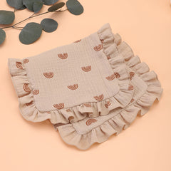 Baby Spucktücher – Weiches Baumwoll-Rüschendesign
