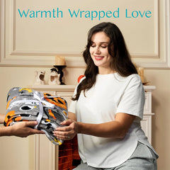 Halloween Fleece Decke – Korallen Fleece – 100x70cm