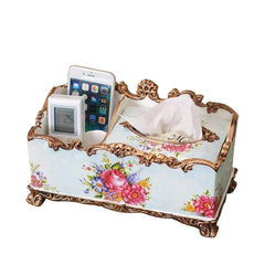 Europäische Resintücherbox – Vintage-Stil, Wohndeko