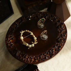 Schmuckständer – Retro Gips Design – 27 cm Höhe