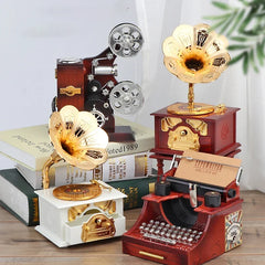 Vintage Spieluhr – Retro Stil – Handgekurbelte