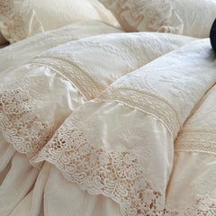 Französischer Prinzessin Samt Bettwäsche – Vintage Charme