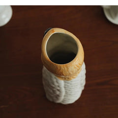 Keramik Papageienvase – Modern Stil – Tischdekoration