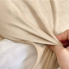 Quadratische Stickerei-Kissenhülle - Polyester/Baumwolle - 48x48cm