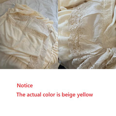 Französischer Prinzessin Samt Bettwäsche – Vintage Charme