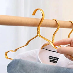 Aluminium-Kleiderhaken – Metall Antirutsch Design - 10er Set