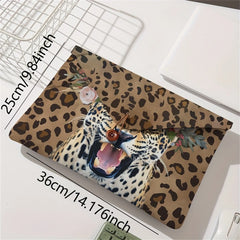 Cheetah Laptop-Tasche – Polyester-Design – Für Tablets