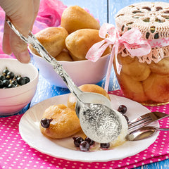 Lebensmittelzange – Vintage-Zinklegierung – Buffet-Essential