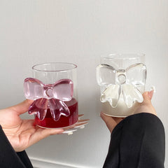 Glas Bow Tie Becher – Handgemacht & Einfach – 301-400ml