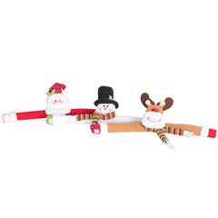 Weihnachts-Gardinenhalter – Vliesstoff – Mehrfarbig