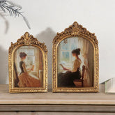 Bogenförmiger Fotorahmen – Klassisches Harzdesign – S, M, L Grössen