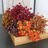 Künstliche Blumen – Retro-Herbst Schleierkraut – Deko Akzent