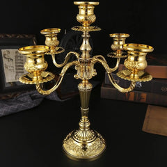 Kerzenhalter – Vintage Metall – 33x36.5 cm Deko