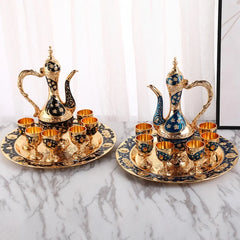 Weinset – Vintage Legierung Design – Wohnzimmerdeko