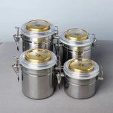 Aufbewahrungsglas – Edelstahl – Grosse Kapazität