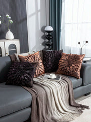 Chrysanthemen-Kissenbezüge – 3D-Blumendesign – 45x45cm