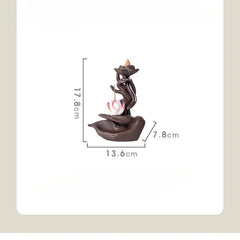 Buddha Hand Räuchergefäss – Keramik Zen Deko – 13.6cm