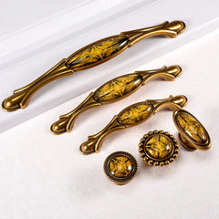 Vintage Türgriffe – Retro Bronzedesign – Küchenschränke