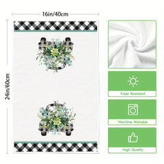 Küchentücher – Schwarzes Karo – Schnell Trocknend