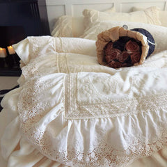 Französischer Prinzessin Samt Bettwäsche – Vintage Charme