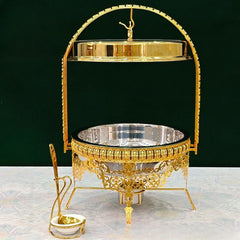 Buffet-Warmhalteofen – Gold Hängend Design 9L