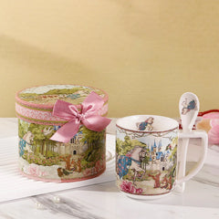 Kaffeetasse aus Feinporzellan – Prairie Chic Mit Ergonomischem Griff