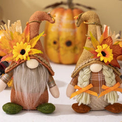 Rudolf-Puppe – Textil, Ahornblatt-Design