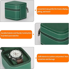 PU Leder Uhrenbox – Stilvolles Display 10x8x8cm